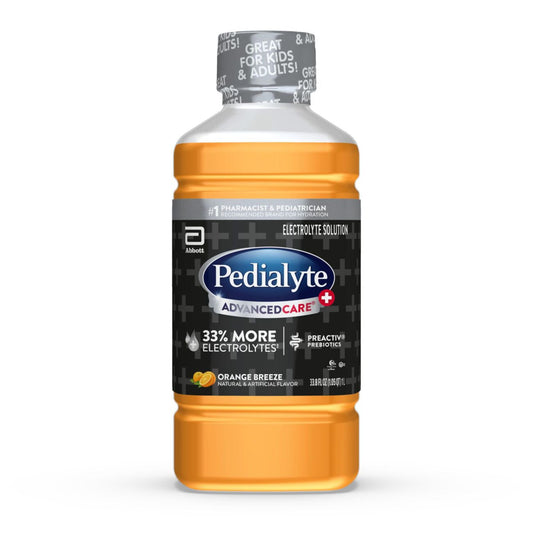 Pedialyte Advanced Care Plus Electrolyte Drink - Orange Breeze