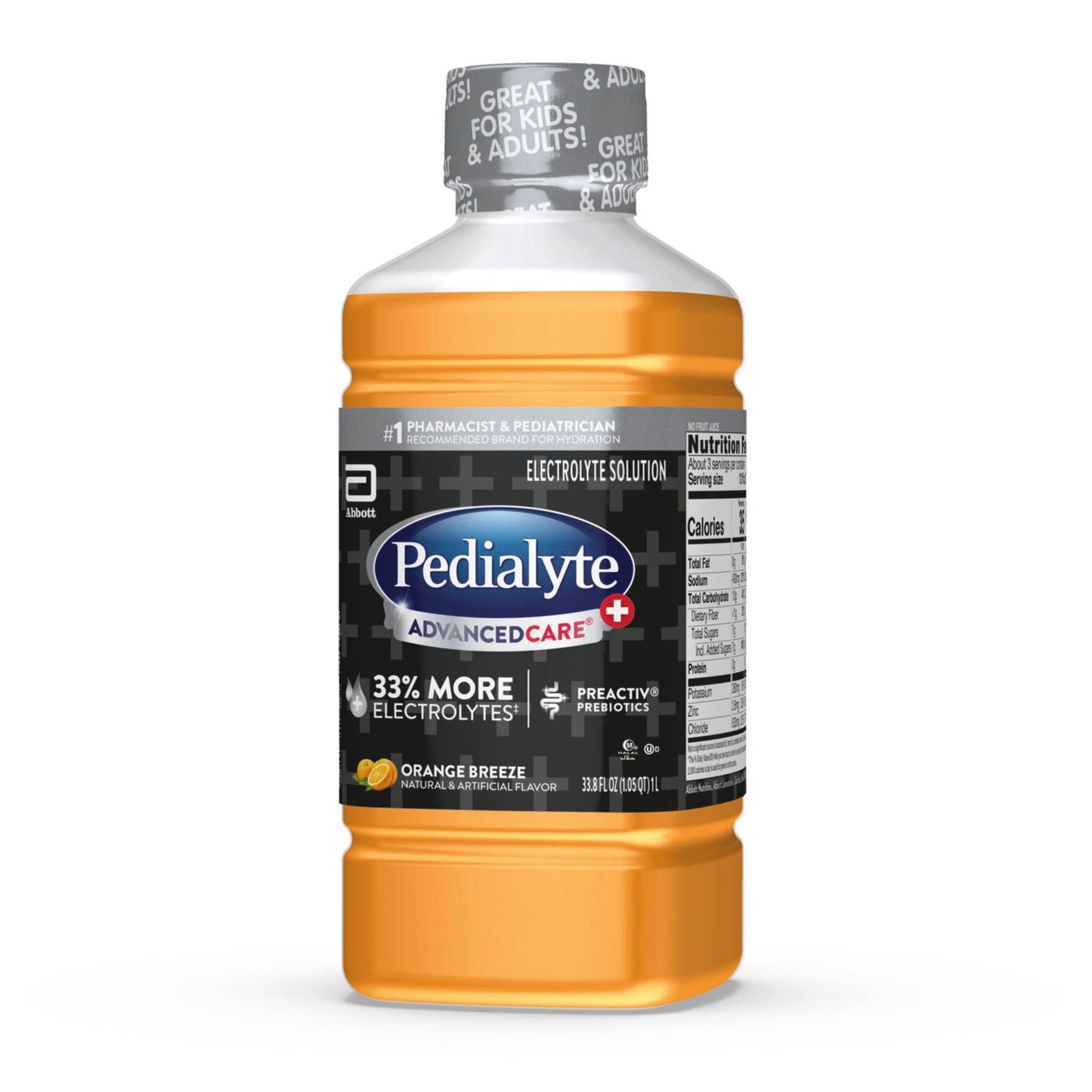 Pedialyte Advanced Care Plus Electrolyte Drink - Orange Breeze