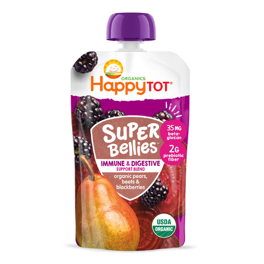 Happy Tot Organics Super Bellies Pouch - Pears Beets & Blackberries