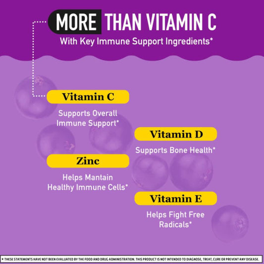 Airborne Elderberry + Zinc & Vitamin C Gummies For Adults