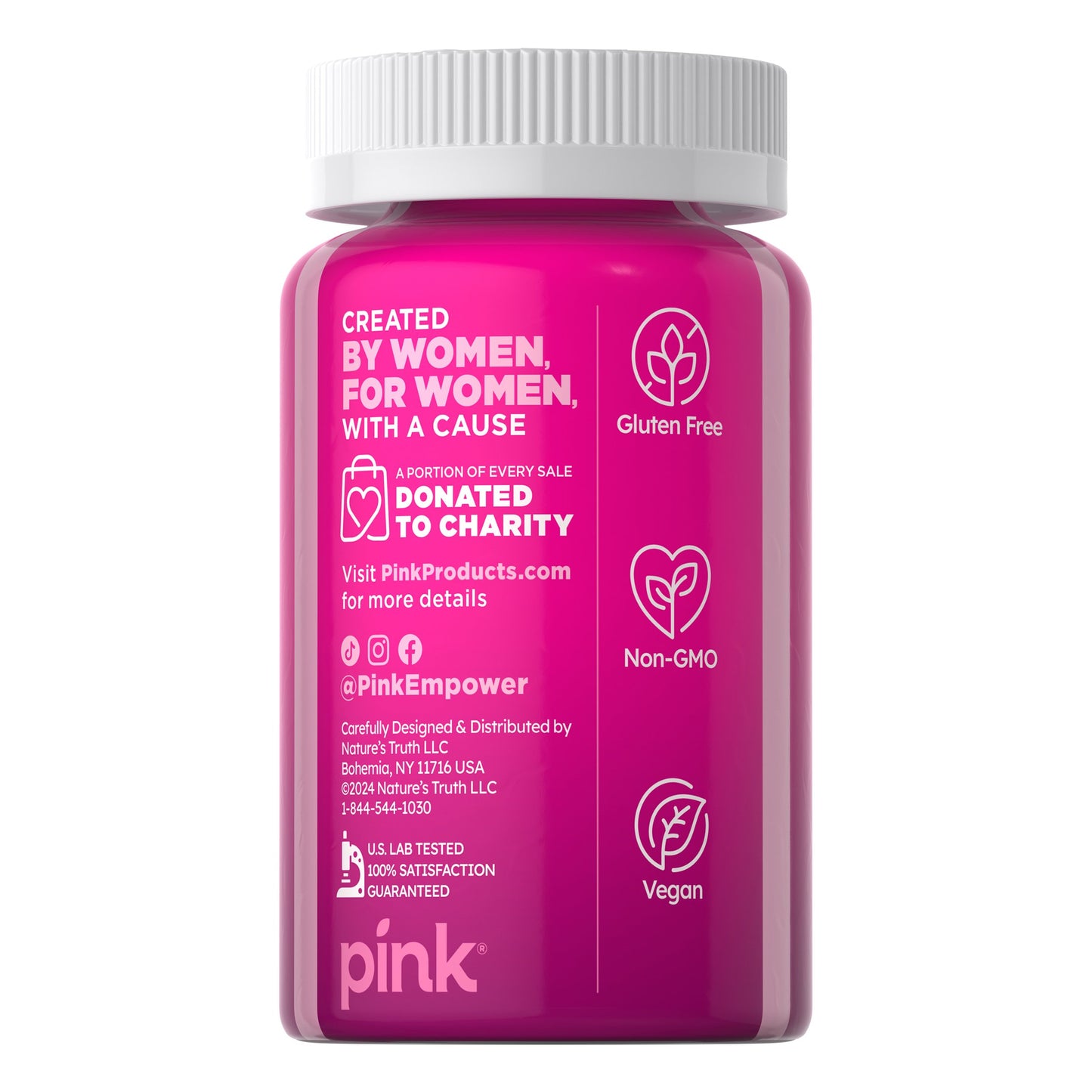 Pink Beauty Rest Melatonin Sleep Gummies - Mixed Berry