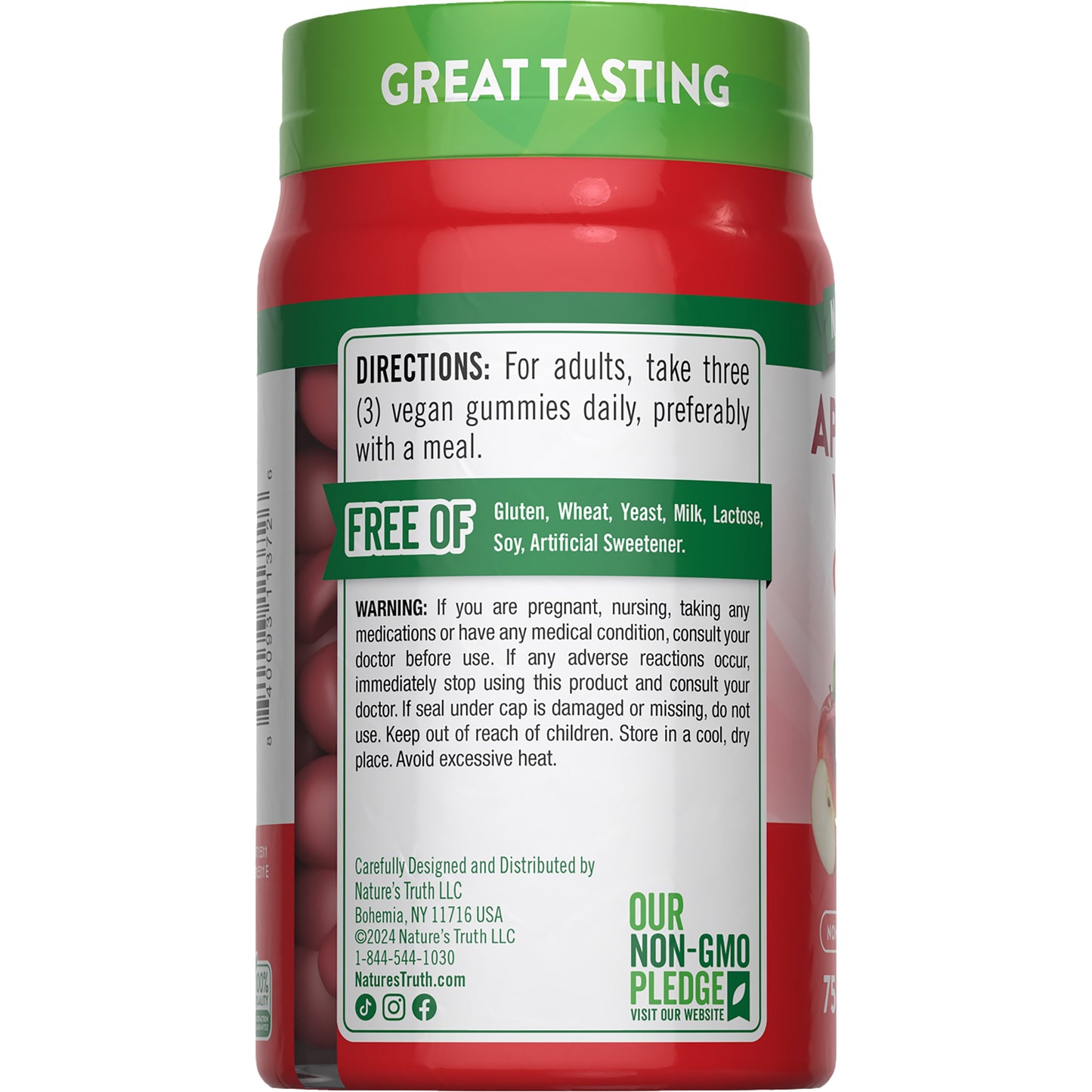 Nature's Truth Apple Cider Vinegar Gummies - 600 mg