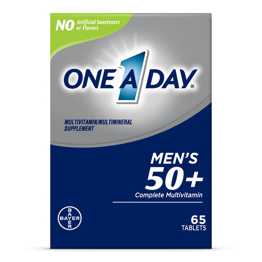One A Day Mens 50+ Complete Multivitamin