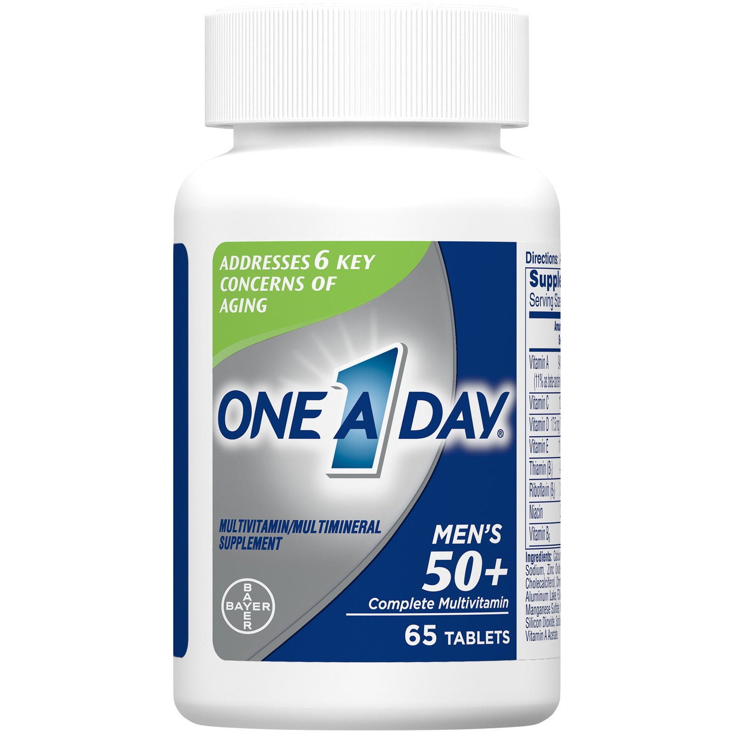 One A Day Mens 50+ Complete Multivitamin