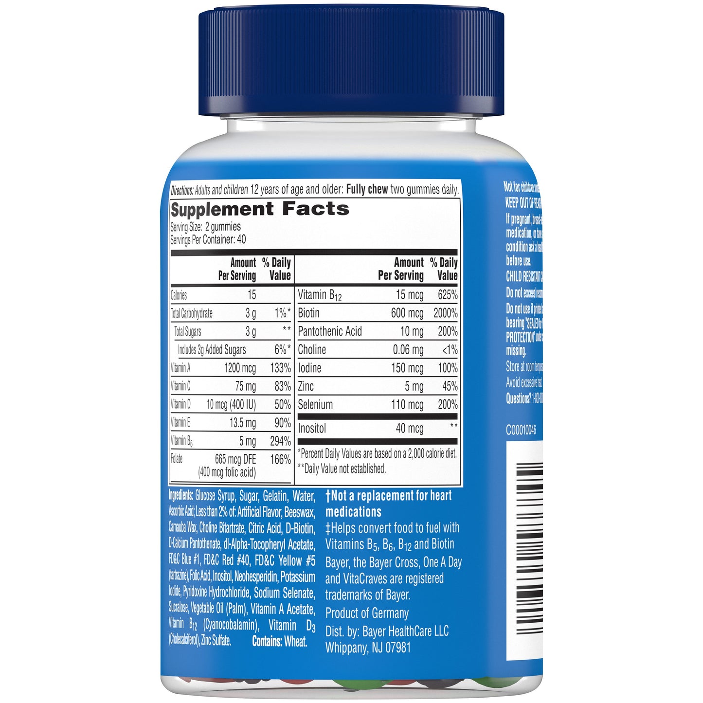 One A Day VitaCraves Men's Multivitamin Gummies