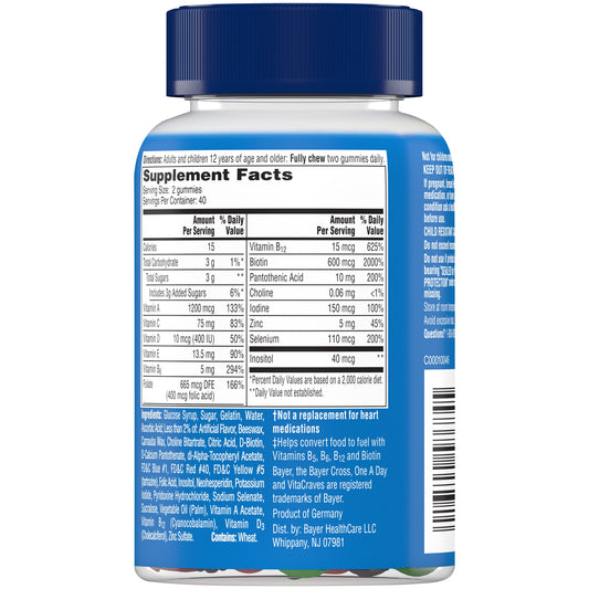 One A Day VitaCraves Men's Multivitamin Gummies
