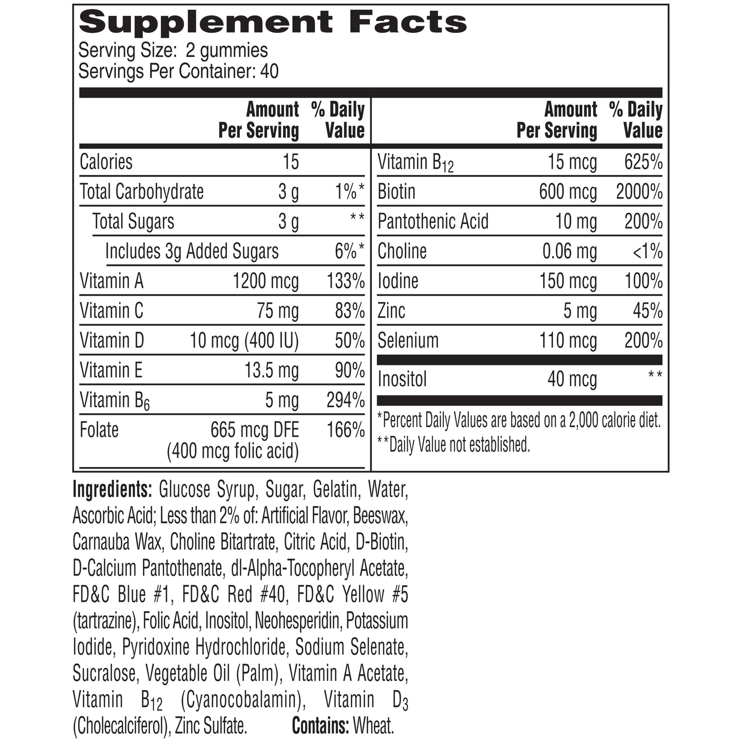 One A Day VitaCraves Men's Multivitamin Gummies