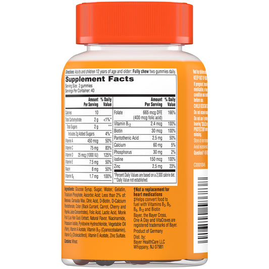 One A Day Women's VitaCraves Multivitamin Gummies