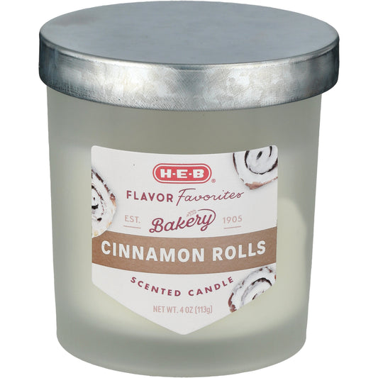 H-E-B Flavor Favorites Cinnamon Rolls Scented Candle