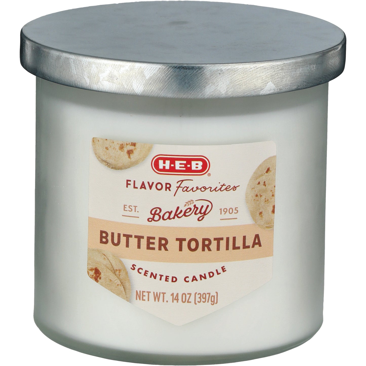 H-E-B Flavor Favorites Bakery Butter Tortilla Scented Candle