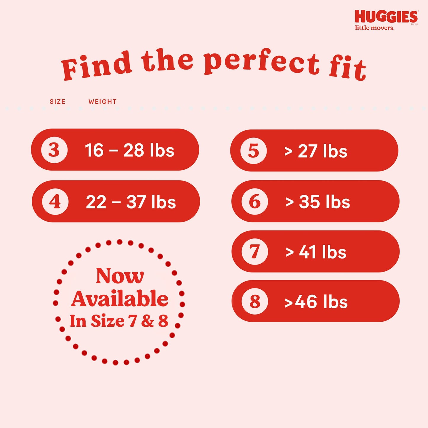 Huggies Little Movers Baby Diapers - Size 5 (27+ lbs)