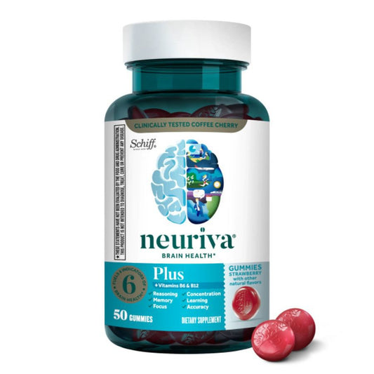 Neuriva Plus Brain Health Support Strawberry Gummies