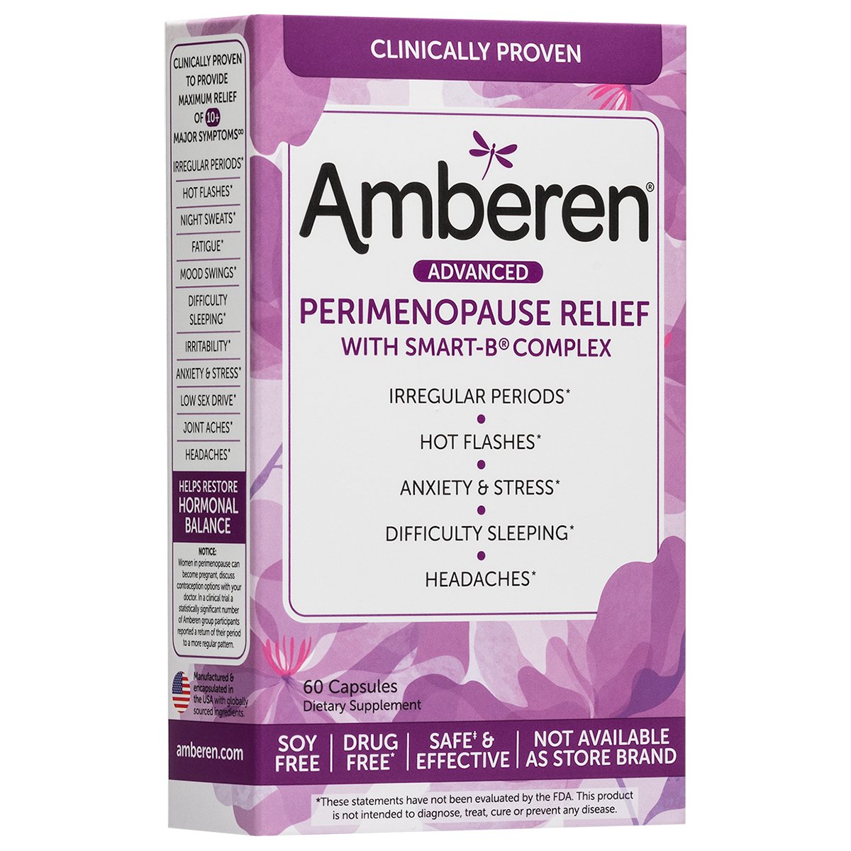 Amberen Advanced Perimenopause Relief Capsules