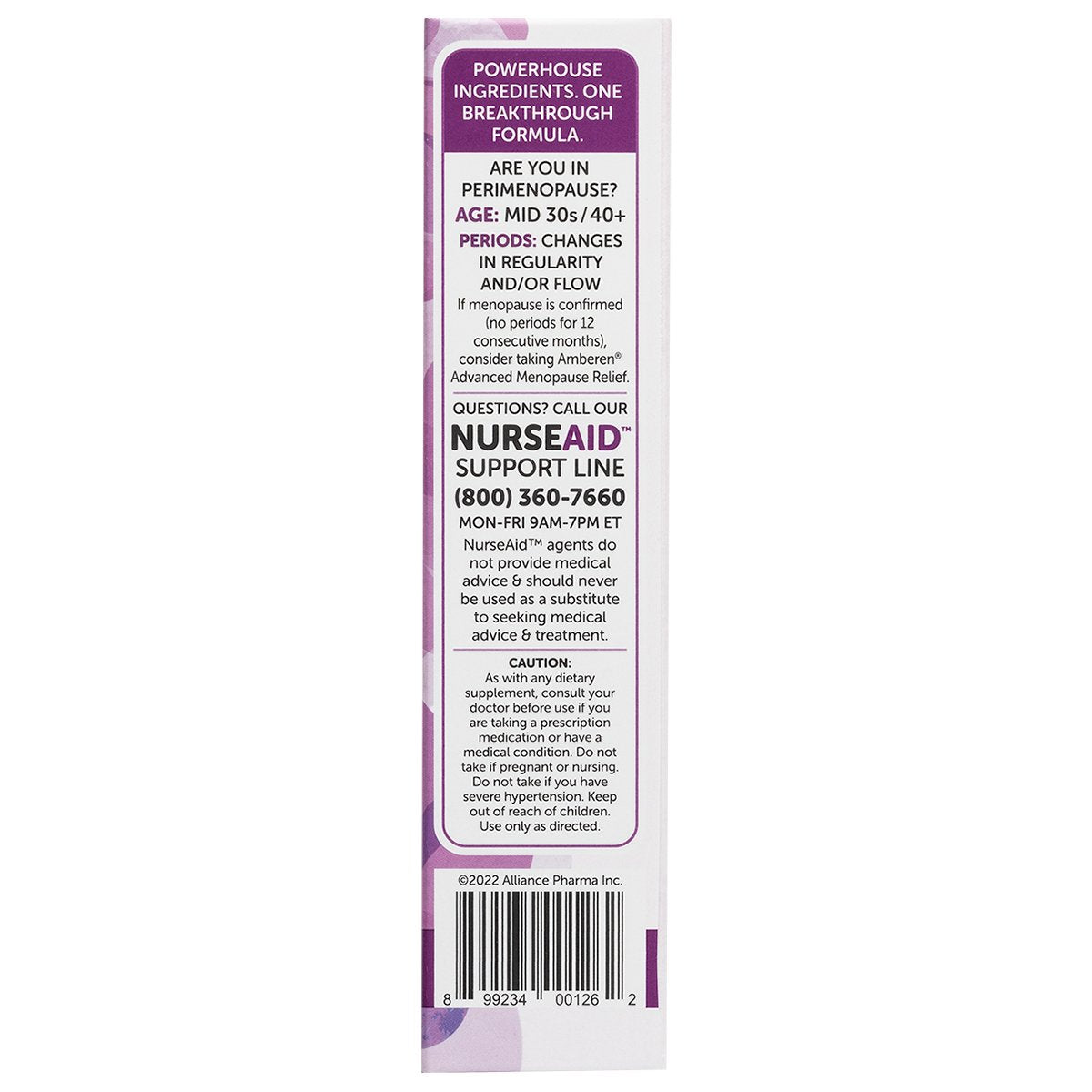 Amberen Advanced Perimenopause Relief Capsules