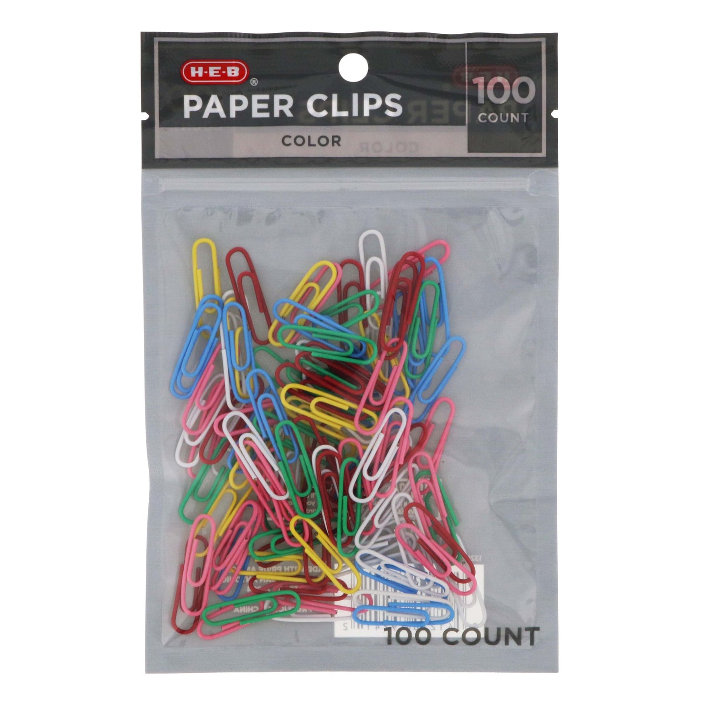 H-E-B Paper Clips - Multi Color