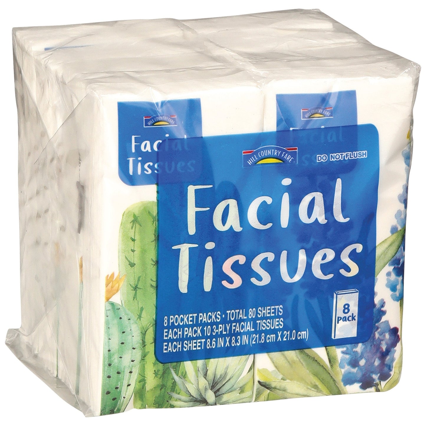 Hill Country Fare Travel Size Pocket Pack Facial Tissues