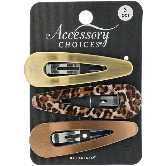 Accessory Choices Bobbies Animal & Solid Print
