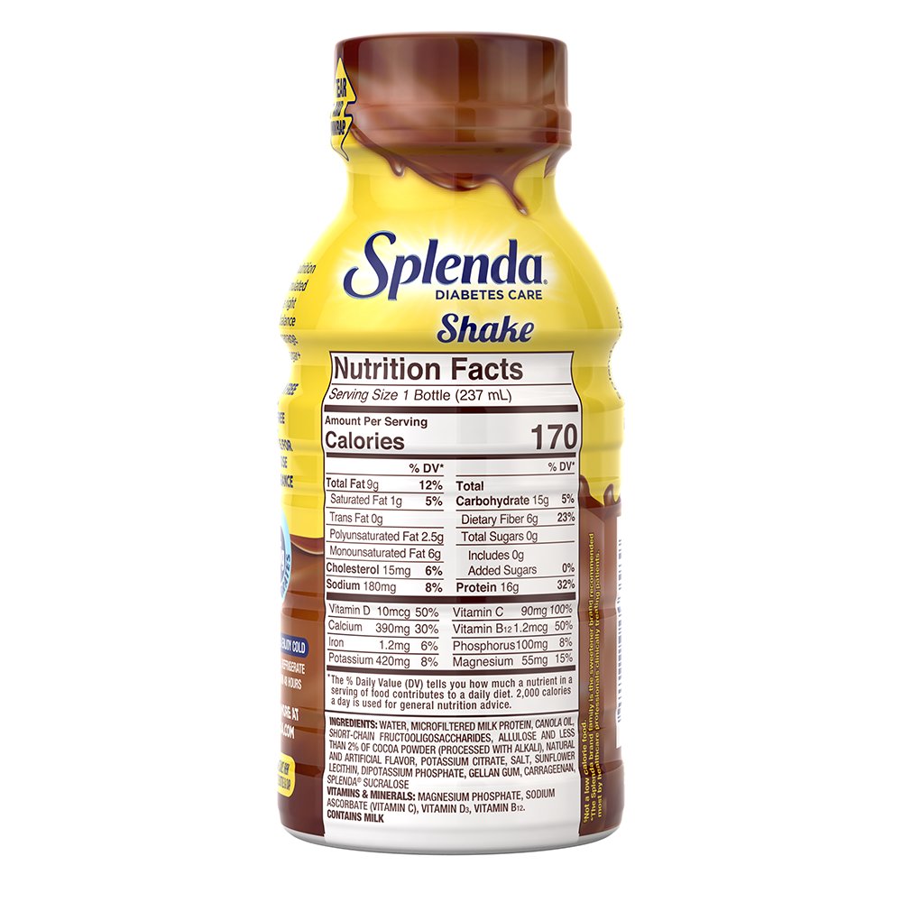 Splenda Diabetes Care Shake - Milk Chocolate