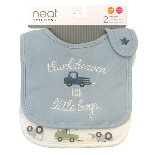 Neat Solutions Heaven Bib Set - Patterns May Vary