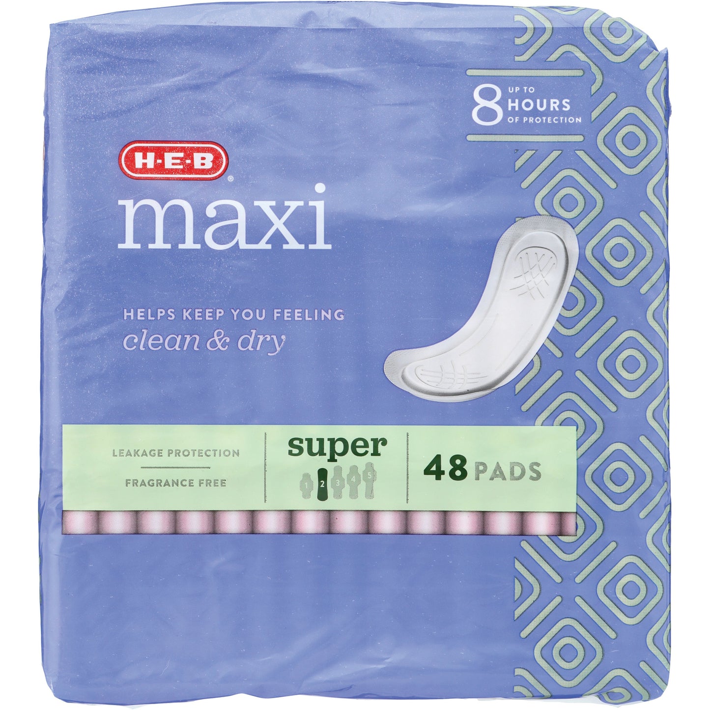 H-E-B Maxi Pads - Super