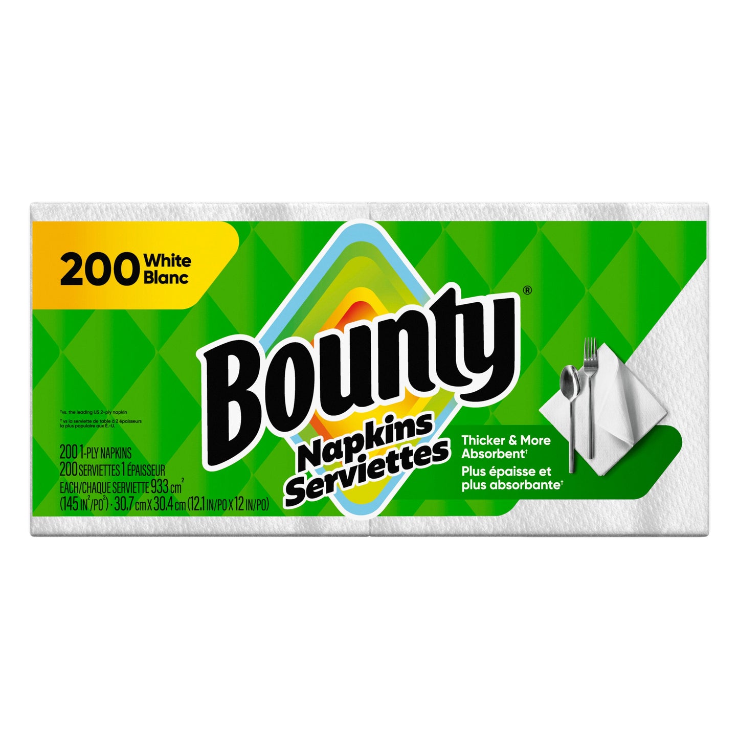 Bounty Paper Napkins - White