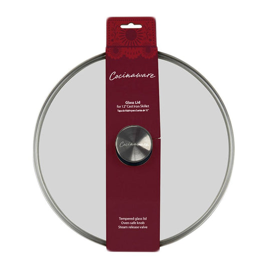Cocinaware Tempered Glass Lid with Knob