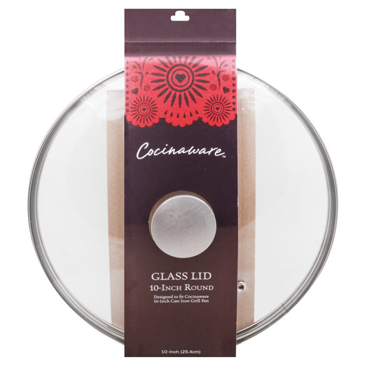 Cocinaware Round Tempered Glass Lid with Knob