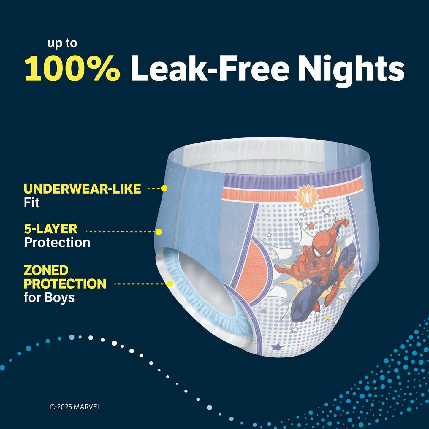 Goodnites Boys' Nighttime Bedwetting Underwear - XS (28-43 lbs)