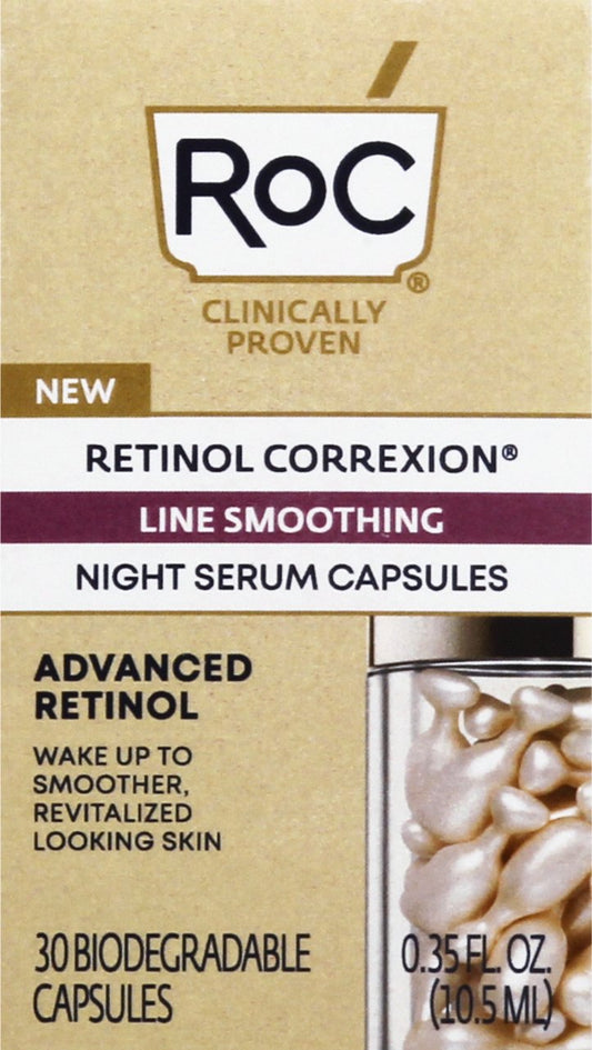 RoC Retinol Correxion Line Smoothing Night Serum Capsules