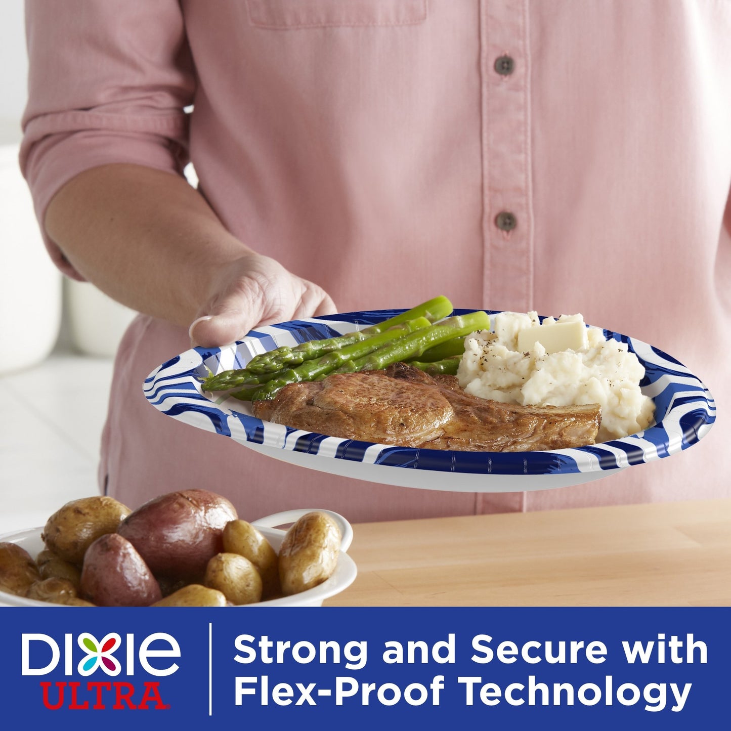 Dixie Ultra 10 in Compostable Paper Plates