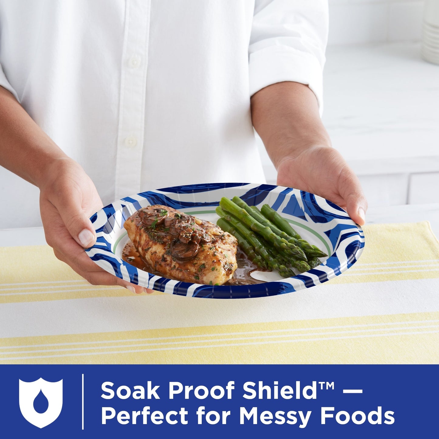 Dixie Ultra 10 in Compostable Paper Plates