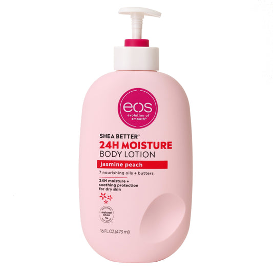 eos Shea Better 24H Moisture Body Lotion - Jasmine Peach