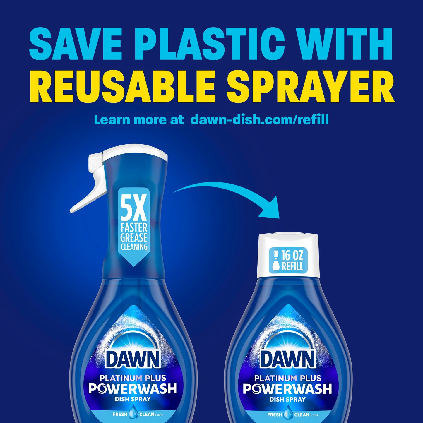 Dawn Powerwash Spray Dish Soap - Fresh Scent