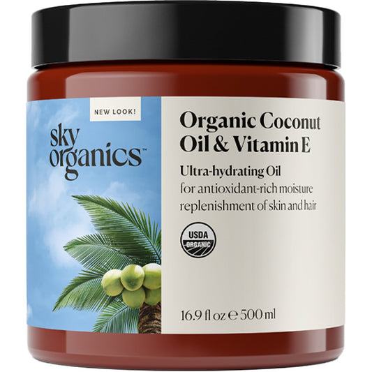 Sky Organics Coconut Oil + Vitamin E