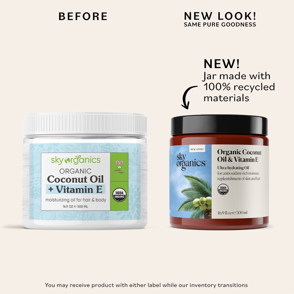 Sky Organics Coconut Oil + Vitamin E