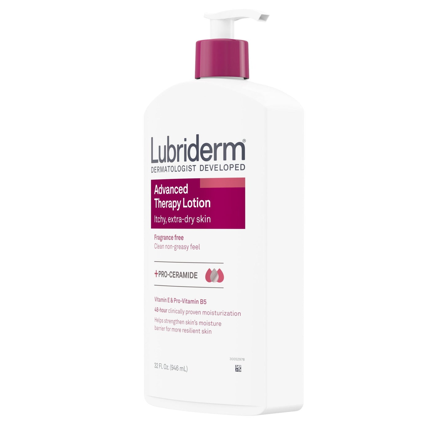 Lubriderm Advanced Therapy Fragrance-Free Lotion with Vitamin E