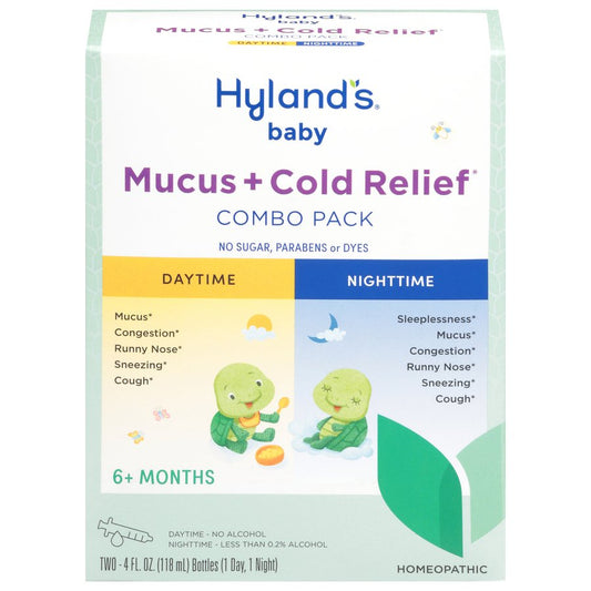 Hyland's Baby Mucus + Cold Relief Day & Night