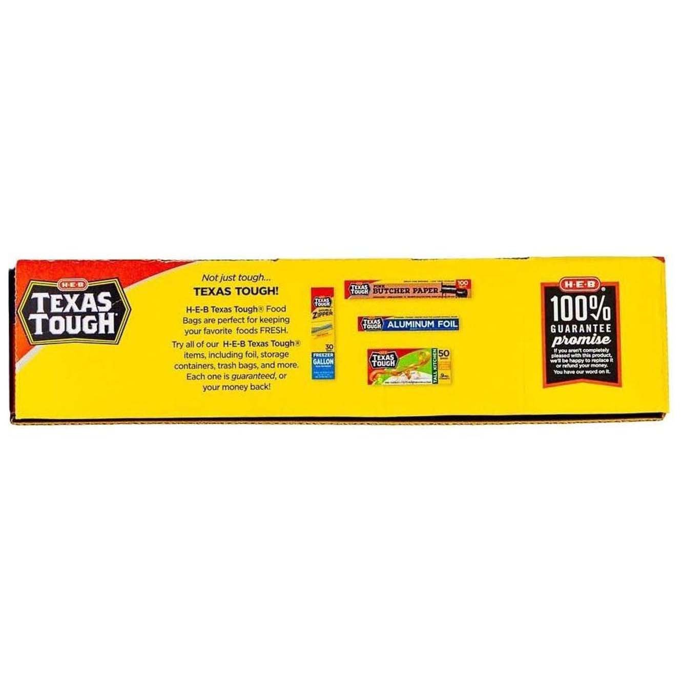 H-E-B Texas Tough Double Zipper Storage Bags - Variety Pack
