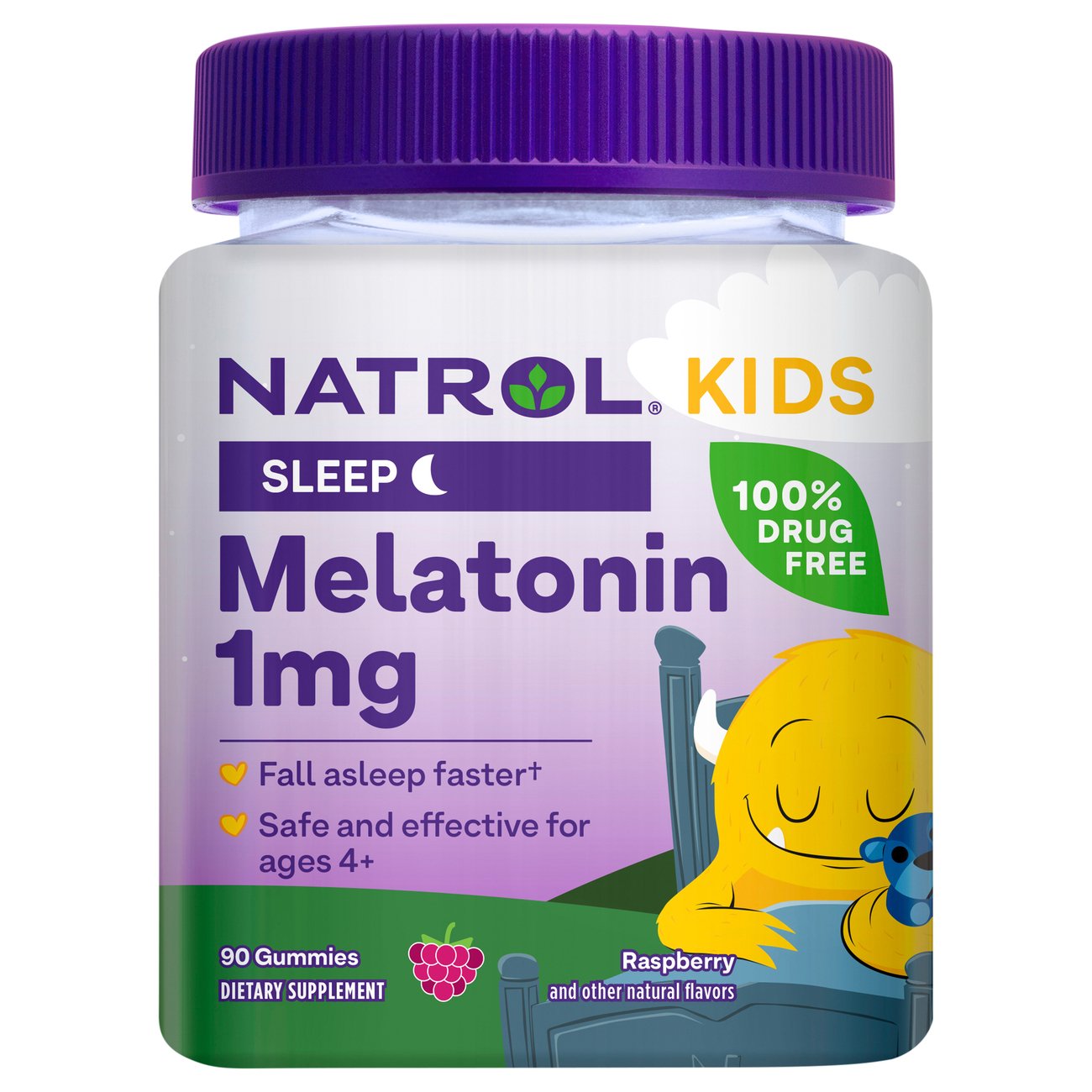 Natrol Kids Melatonin Sleep Gummies - Raspberry