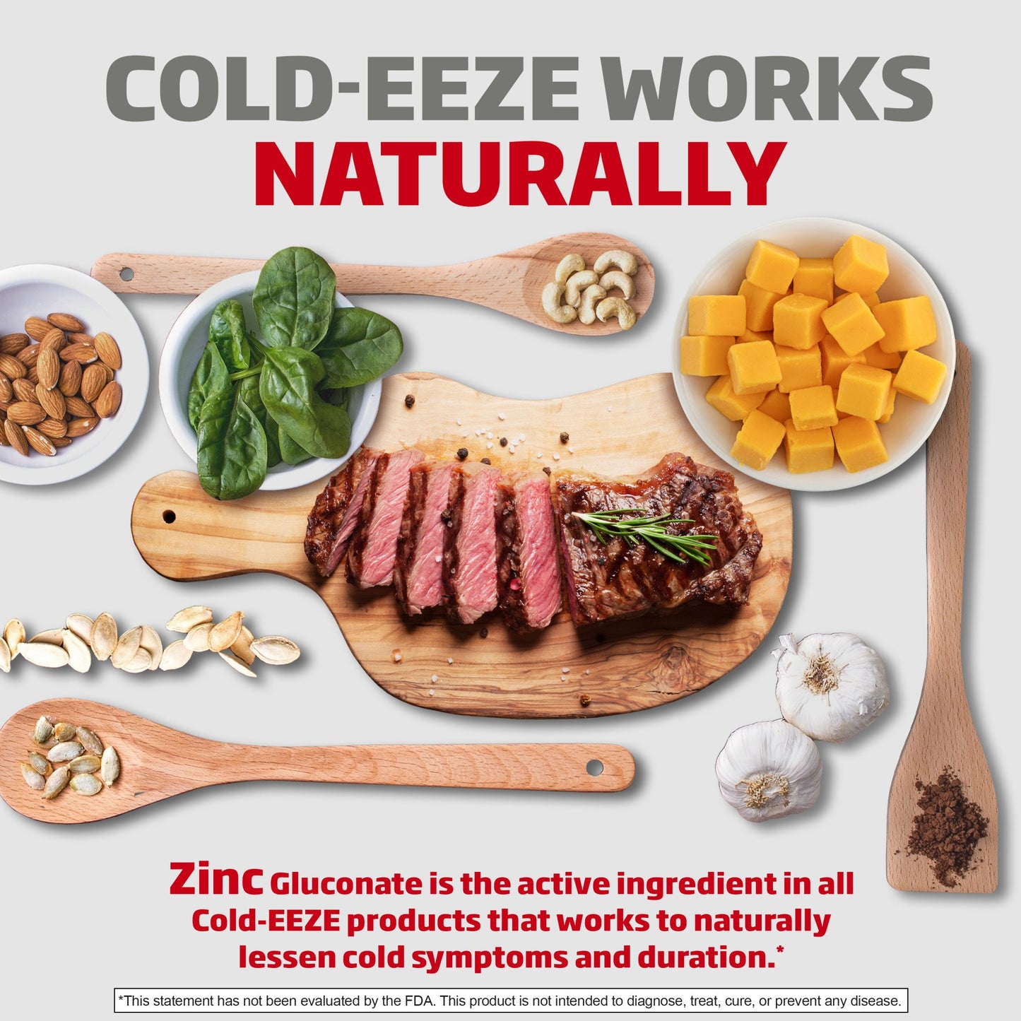Cold-EEZE Cold Remedy Zinc Lozenges  - Manuka Honey Lemon