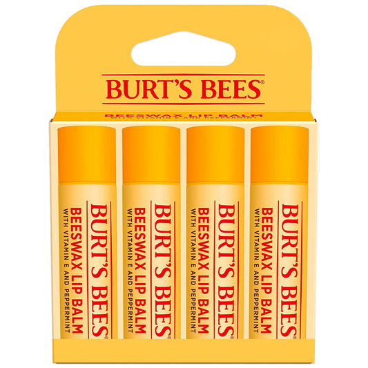 Burt's Bees Moisturizing Lip Balm Pack - Beeswax