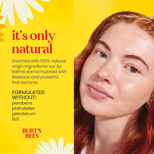 Burt's Bees Moisturizing Lip Balm Pack - Beeswax