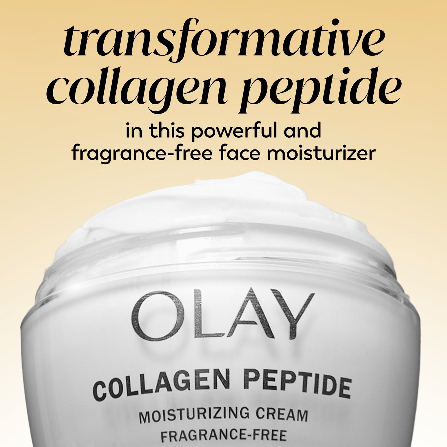 Olay Regenerist Collagen Peptide 24 Face Moisturizer, Fragrance-Free