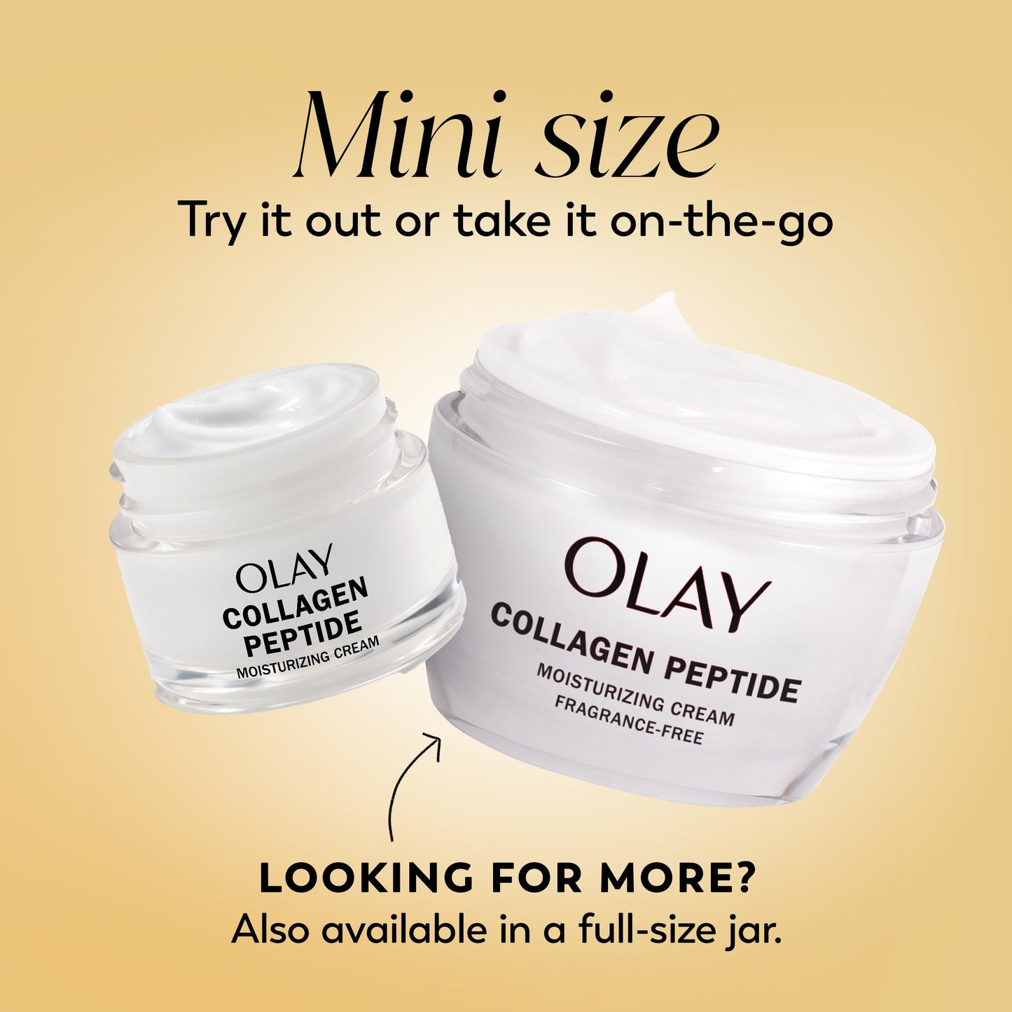 Olay Regenerist Collagen Peptide 24 Face Moisturizer - Travel Size