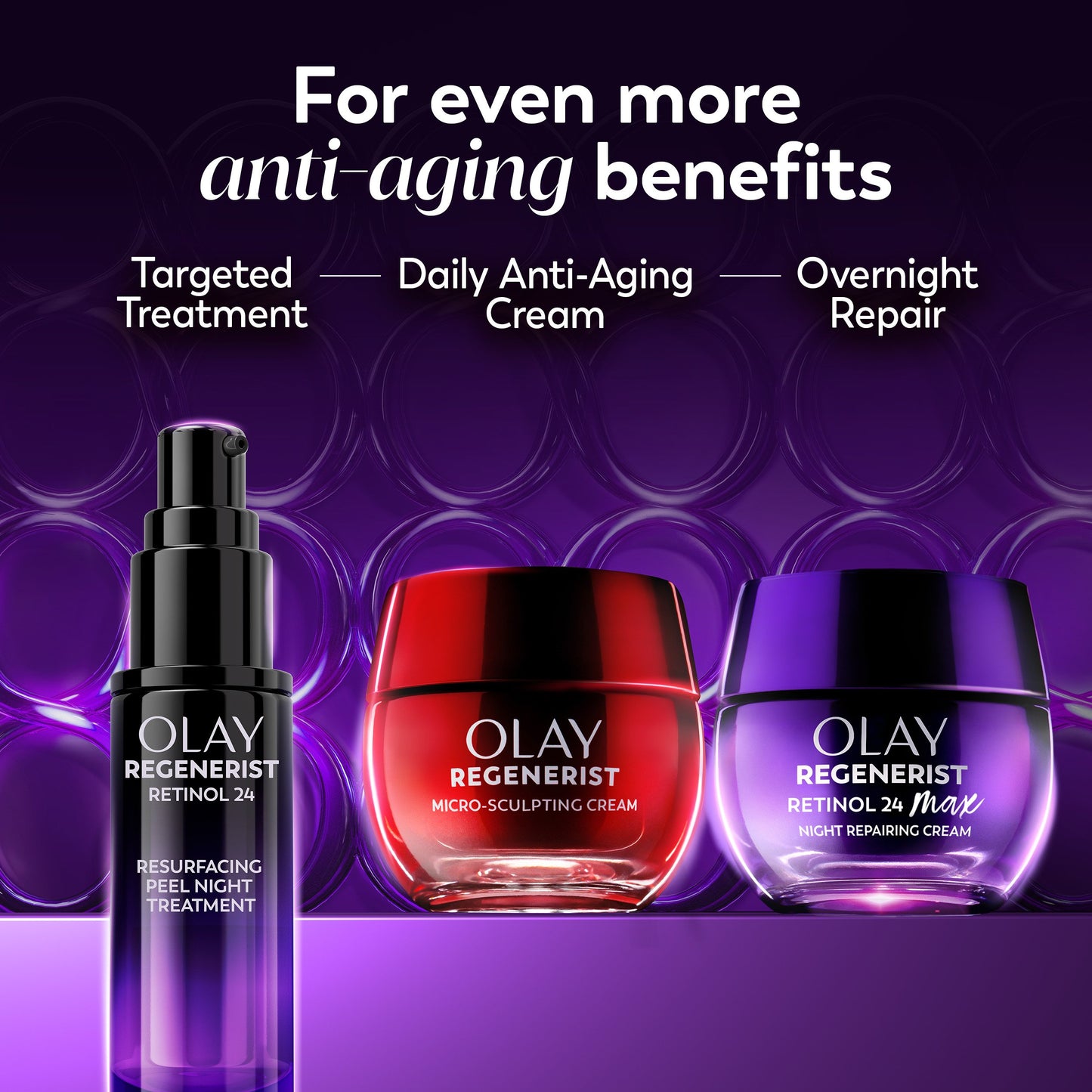 Olay Retinol Max Night Reparing Cream, Fragrance-Free