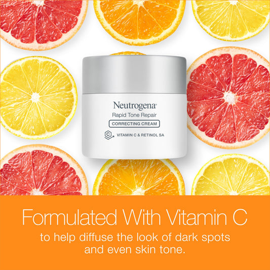 Neutrogena Rapid Tone Repair Retinol + Vitamin C Correcting Cream