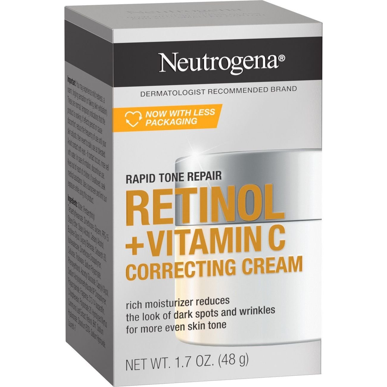 Neutrogena Rapid Tone Repair Retinol + Vitamin C Correcting Cream