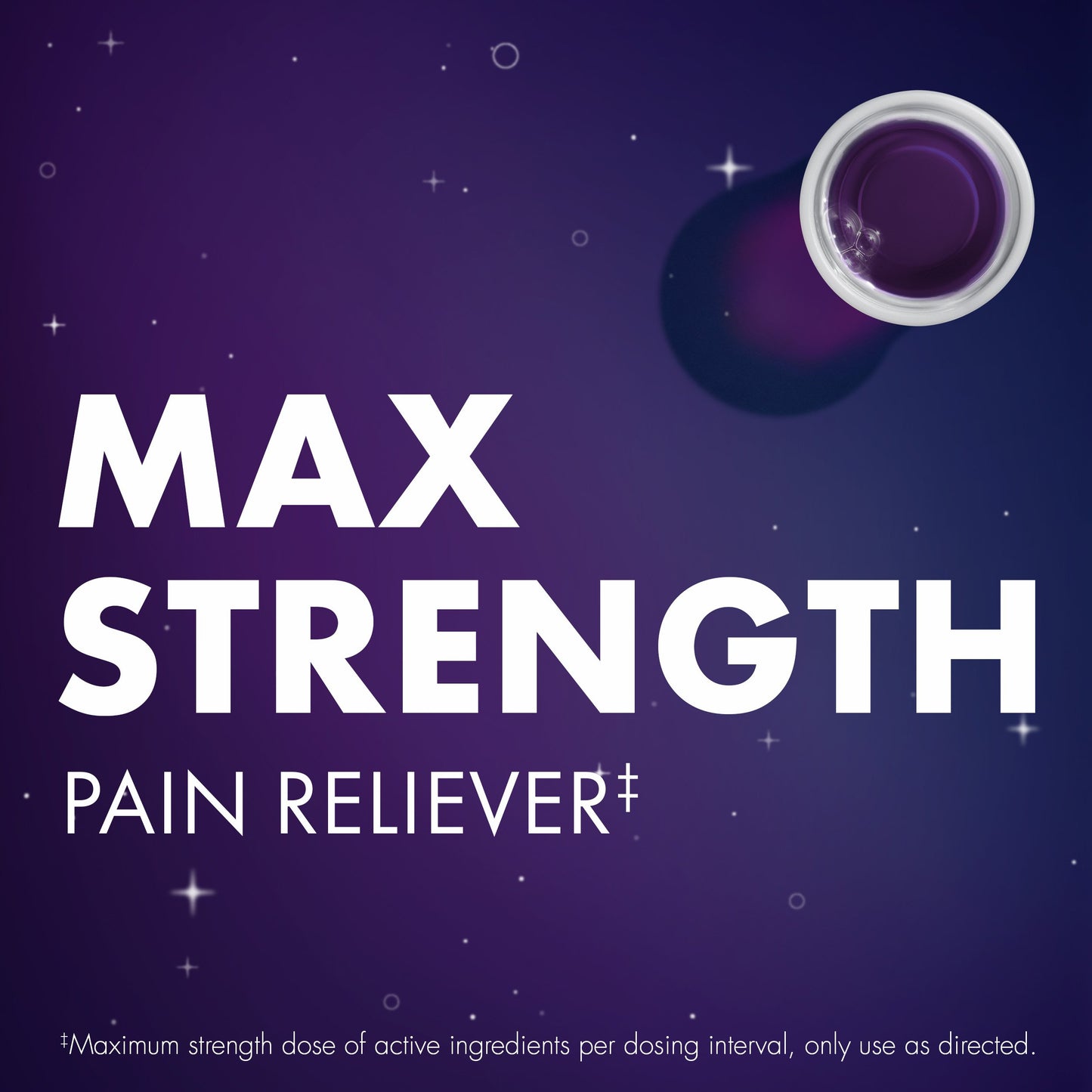 Vicks ZzzQuil Liquid Max Strength Pain Reliever, Nighttime Sleep Aid, Midnight Berry Flavor