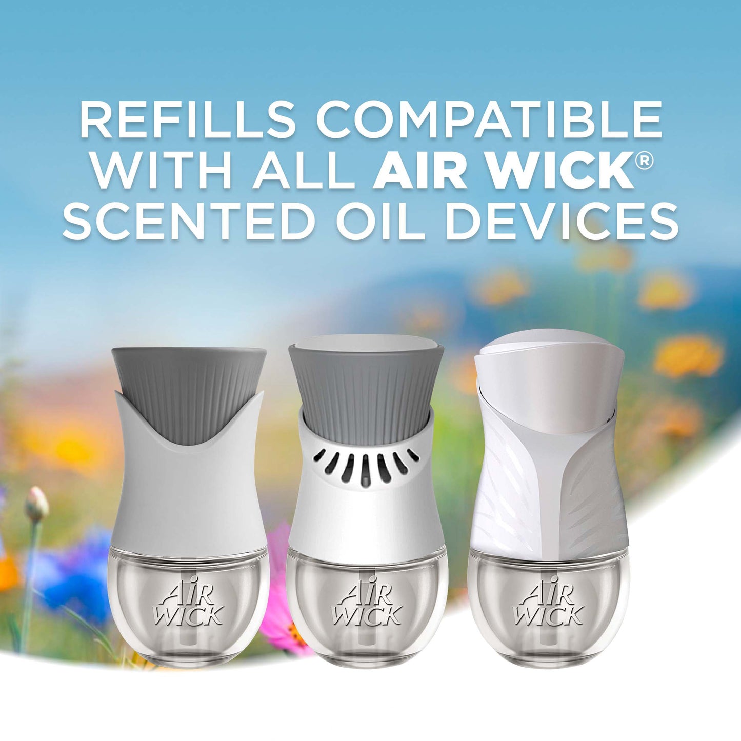 Air Wick Scented Oil Refill, Plug In Air Freshener, Vanilla and Pink Papaya