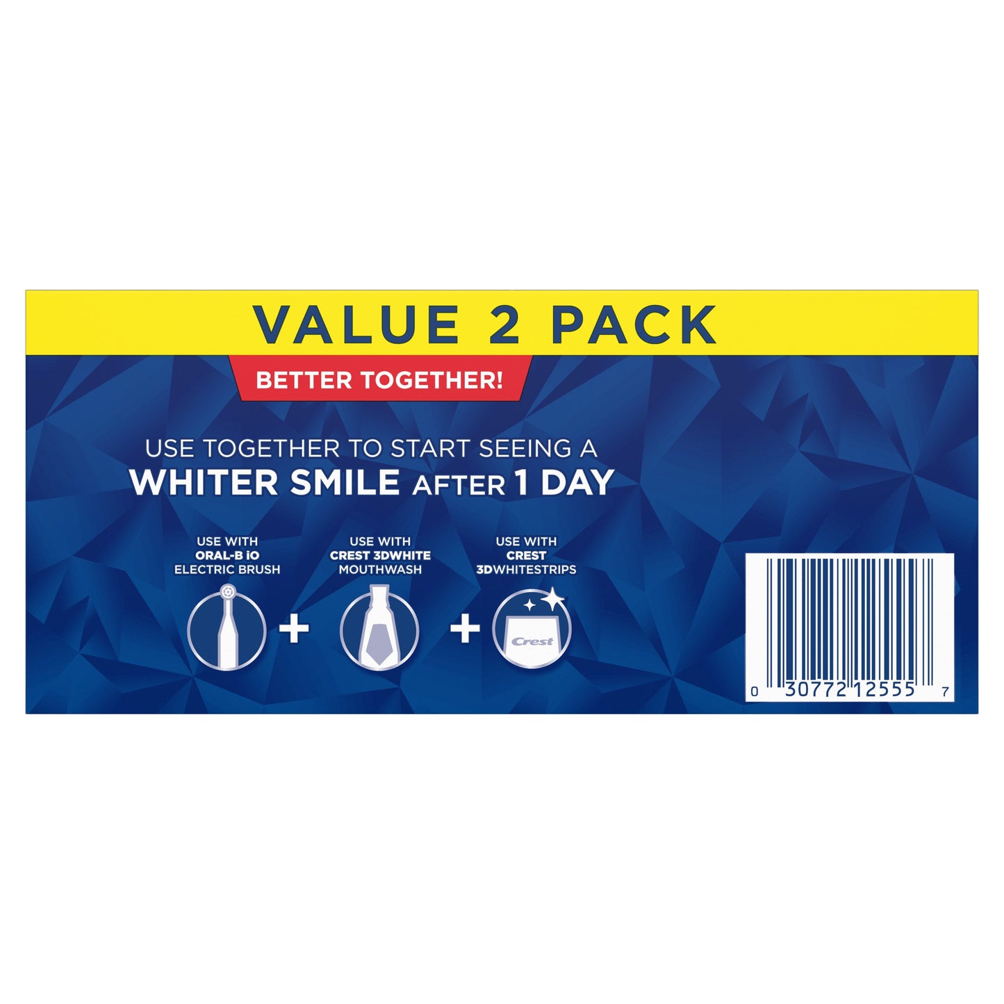 Crest 3DWhite Advanced Glamorous White Teeth Whitening Toothpaste
